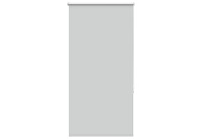 vidaXL Rolgordijn Verduisterend - 90x130cm - Lichtgrijs - 49% Korting