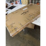 vidaXL Bistrotafel inklapbaar 100x54x71 cm massief acaciahout en staal