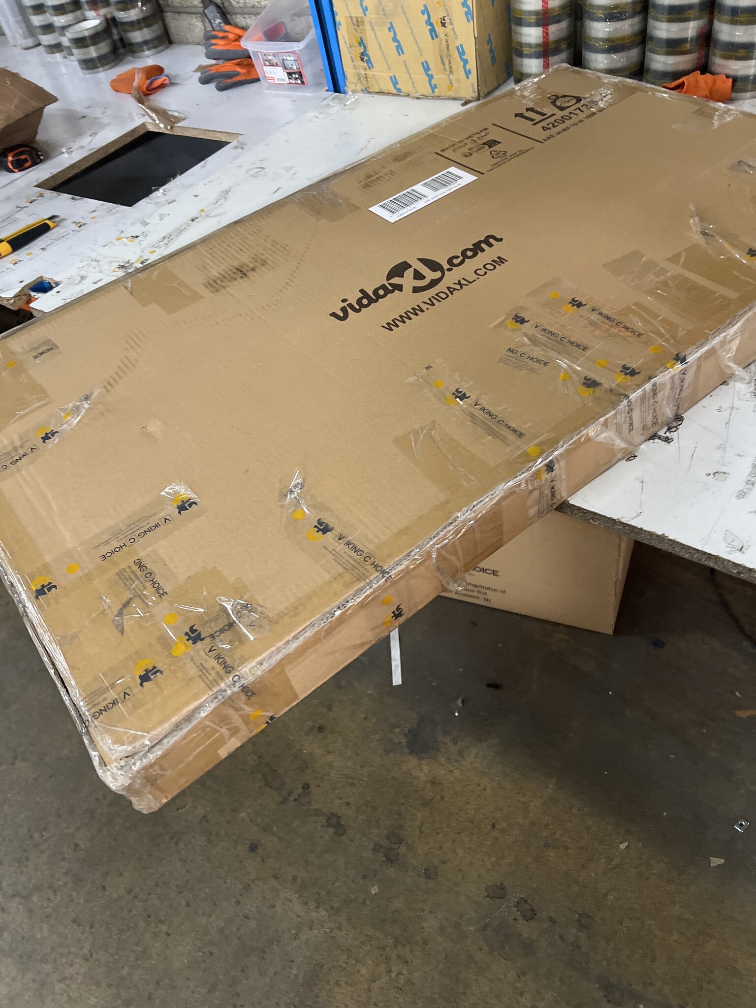 vidaXL Bistrotafel inklapbaar 100x54x71 cm massief acaciahout en staal