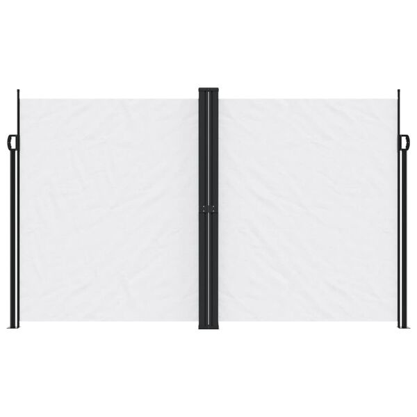 vidaXL Windscherm Uittrekbaar 200x1200cm Wit - 35% Korting!