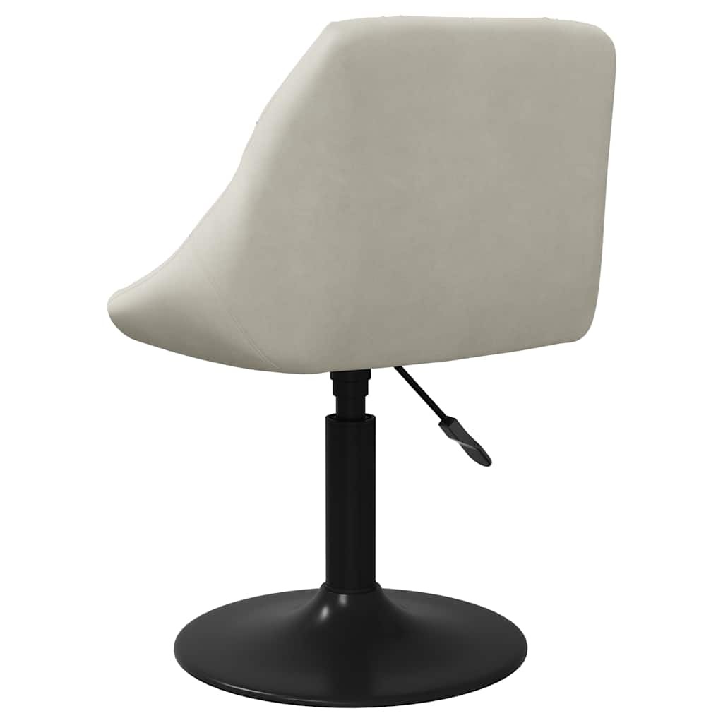 VidaXL Draaibare Eetkamerstoelen - 2 st. Fluweel Crème - 41% Korting!