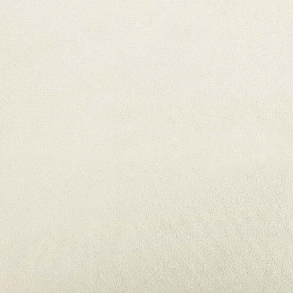 VidaXL Draaibare Eetkamerstoelen - 2 st. Fluweel Crème - 41% Korting!