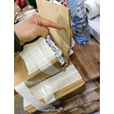 Kunstboom - berk - 150 cm - met verlichting - 120 LEDS - wit