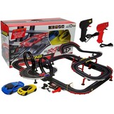 Racebaan - 1420 cm - 2 auto's - met turbo afstandsbedieningen