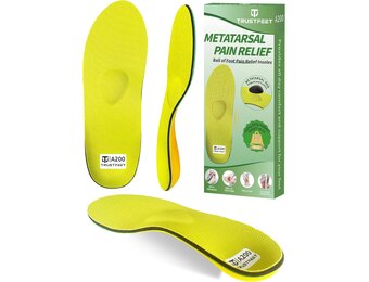 Orthopedische Inlegzolen Voorvoetpijn - Groen (Maat C, EU 38.5-39.5) - 54% Korting