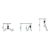 Vouwladder Aluminium 5,60m Werkhoogte + Platform - 47% Korting