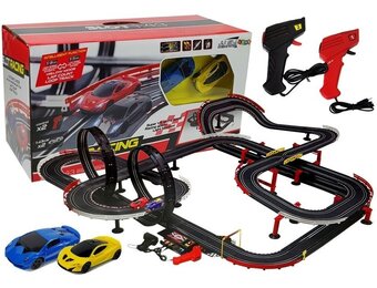 Racebaan 1420 cm - 41% Korting - 2 Auto's & Turbo Afstandsbedieningen