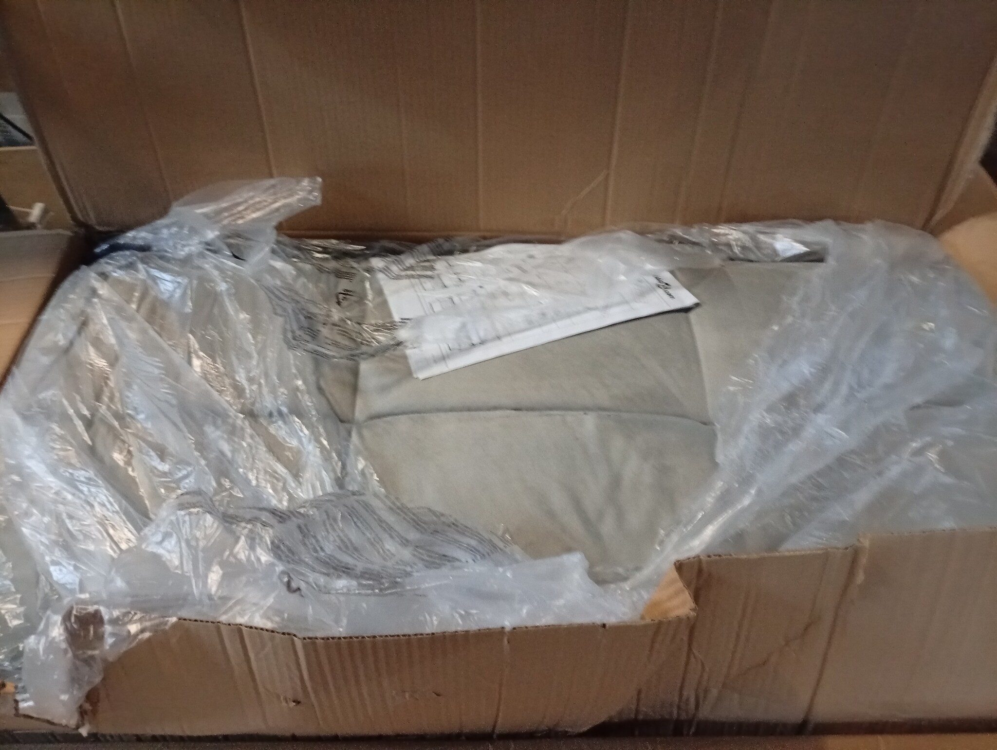 vidaXL Slaapbank 2-zits met 2 kussens fluweel lichtgrijs