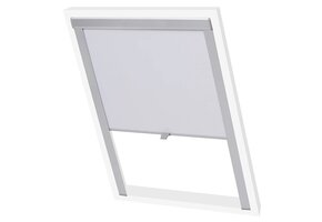 vidaXL Rolgordijn Verduisterend Wit (Velux 102) - 57% Korting!