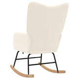 VidaXL Relaxfauteuil Crème - 61x78x98cm - Nu met 35% korting!