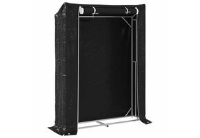 vidaXL Haardhoutrek met regenhoes 150x40x200 cm - 53% Korting!