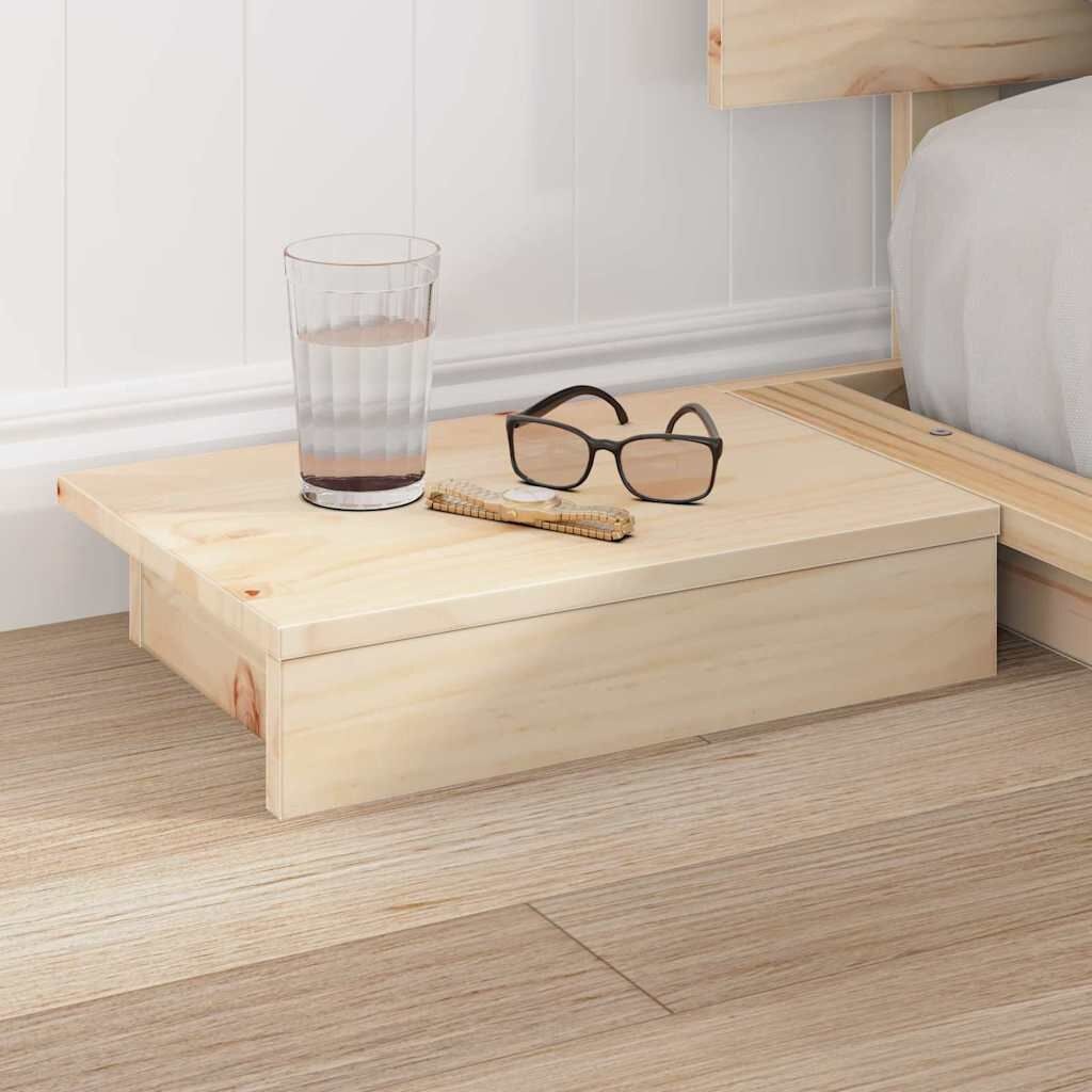 vidaXL Bedframe Bruin (57% KORTING!) 150x200cm Hout