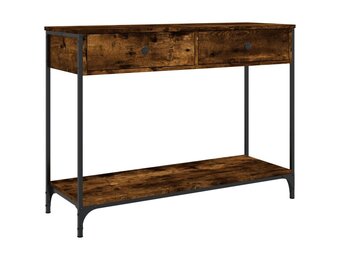 vidaXL Wandtafel gerookt eikenhout - 30% korting!