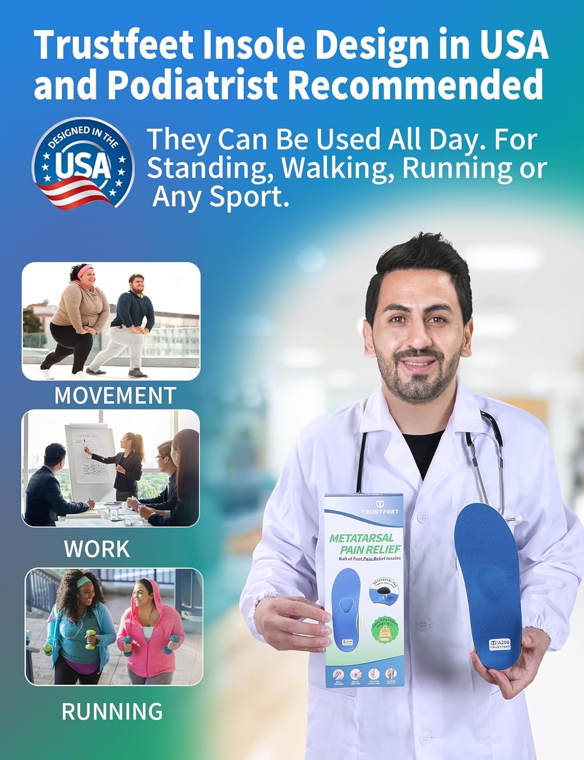 Comfortabele Inlegzolen: 63% Korting op Voetpijn Verlichting & Ondersteuning