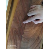 vidaXL Wandschap Acaciahout (100x20x2,5cm) - 55% Korting