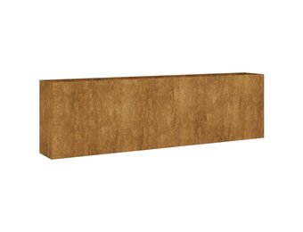 vidaXL Verhoogde Plantenbak Cortenstaal 280x40x80 cm - 60% Korting!
