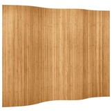vidaXL Kamerscherm Bamboe - 250x165 cm - Natuurlijk - 35% Korting