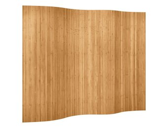 vidaXL Kamerscherm Bamboe - 250x165 cm - Natuurlijk - 35% Korting