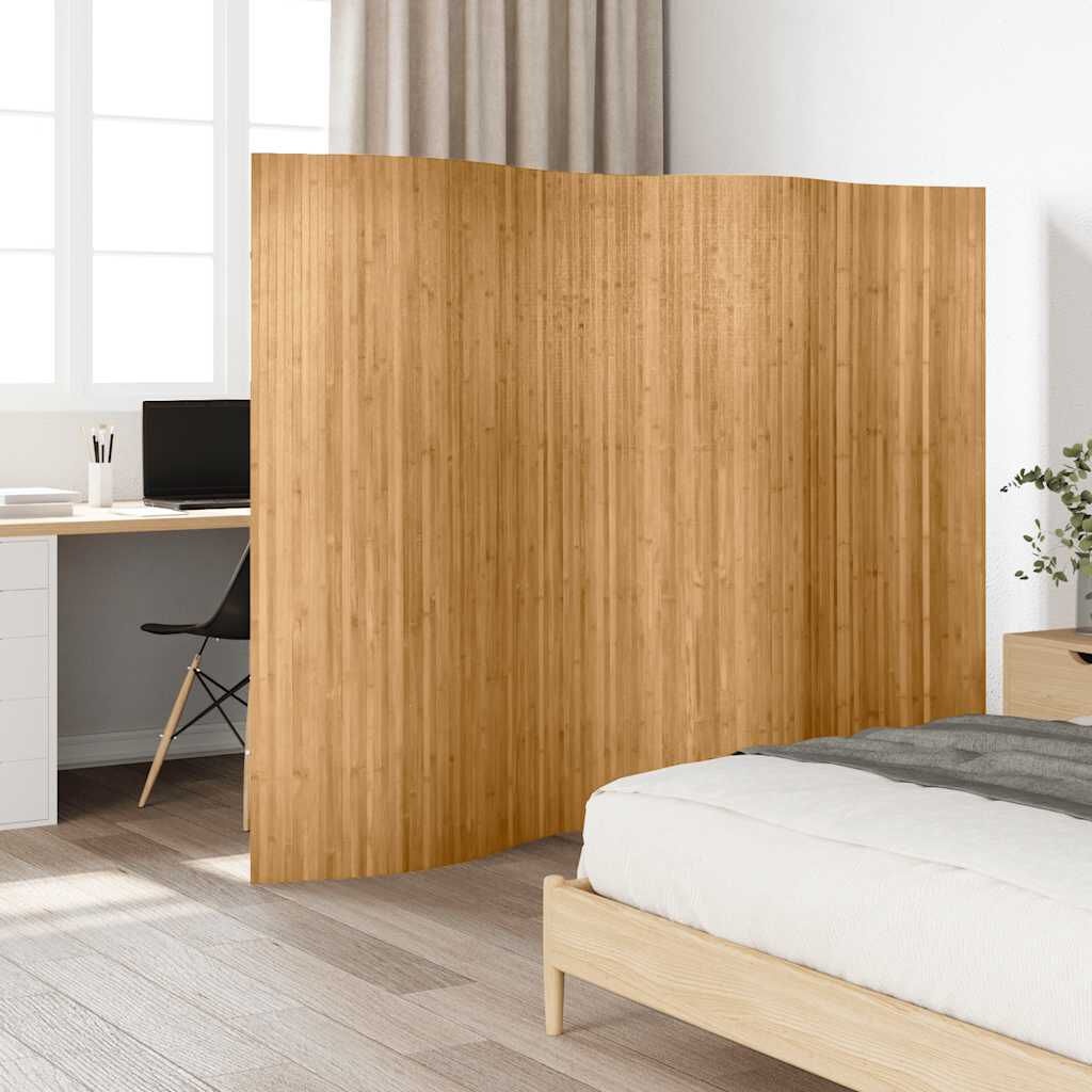 vidaXL Kamerscherm Bamboe - 250x165 cm - Natuurlijk - 35% Korting
