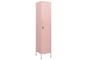 vidaXL Lockerkast 35x46x180 cm Roze Staal - 41% Korting!