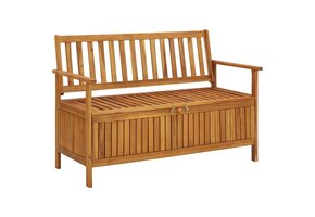 vidaXL Tuinopbergbank 120 cm - 47% Korting - Massief Acaciahout