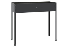 vidaXL Plantenbak 100,5x40,5x90 cm Staal Antraciet - 55% Korting!