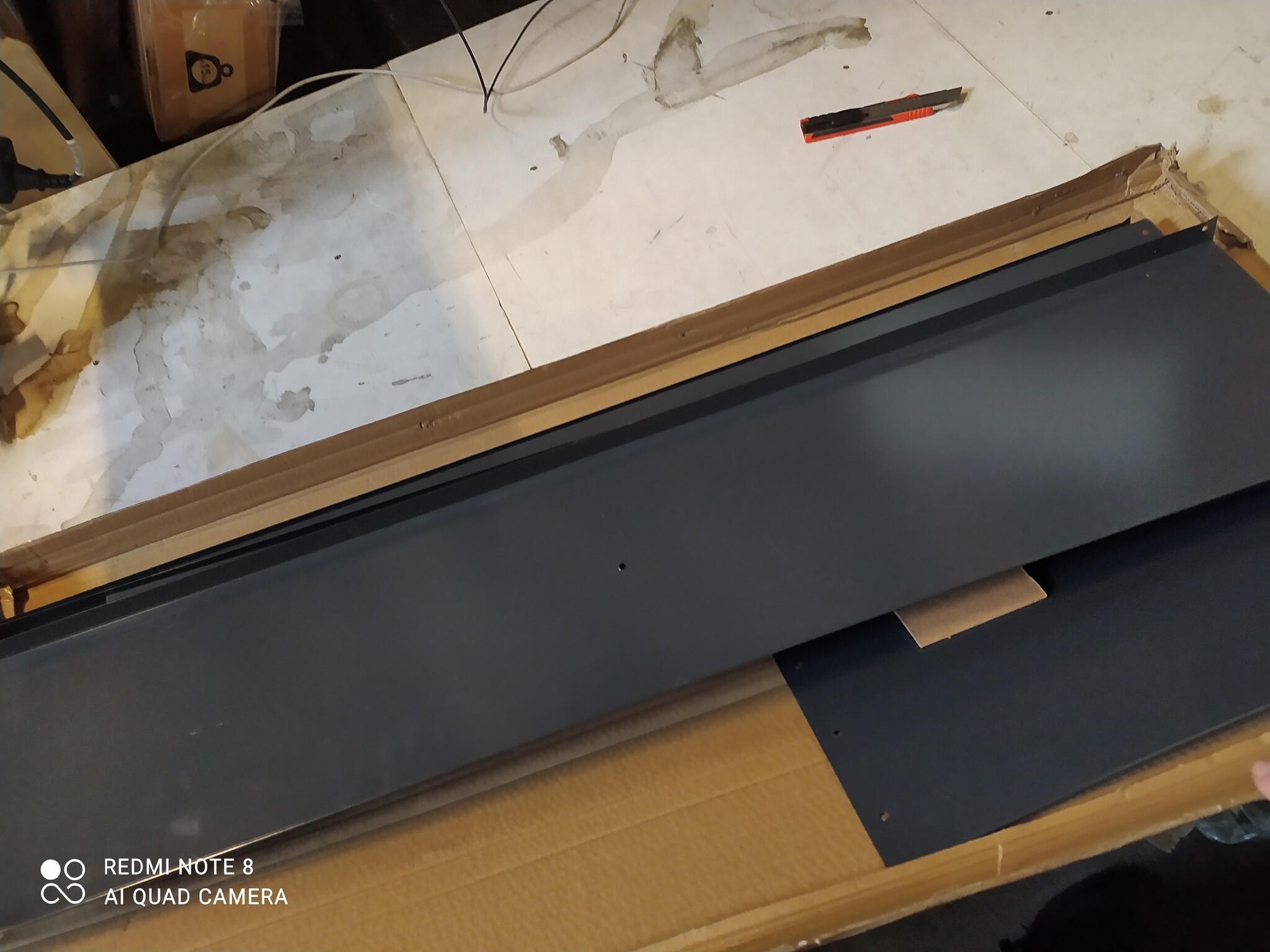 vidaXL Plantenbak 100,5x40,5x90 cm Staal Antraciet - 55% Korting!