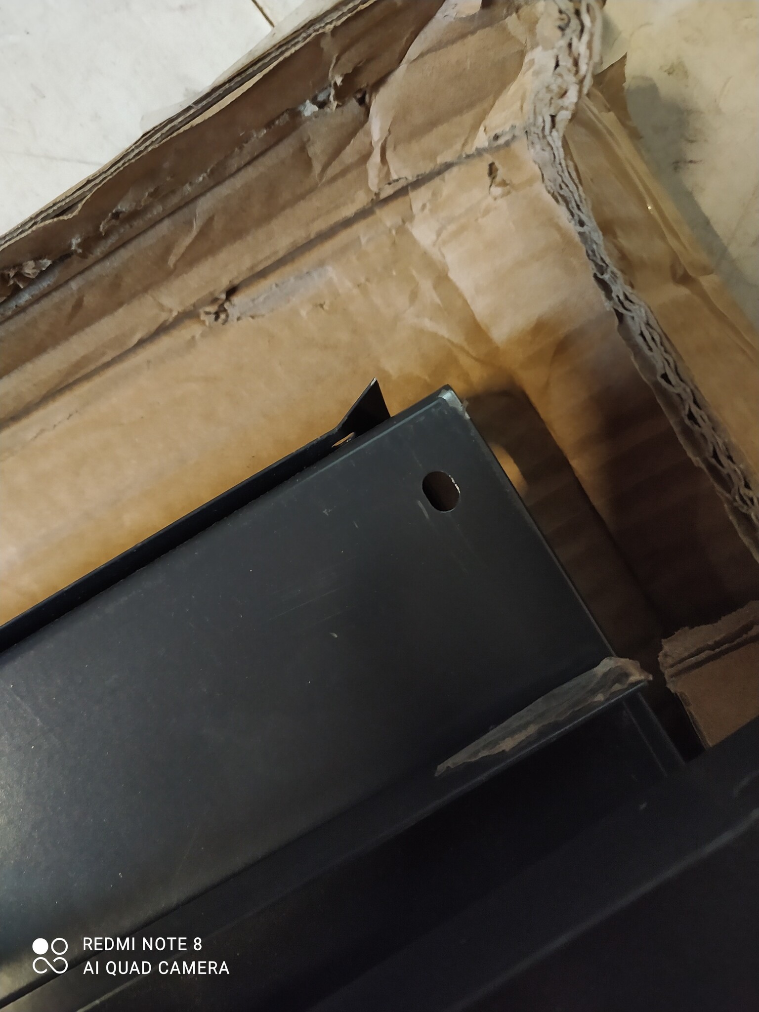 vidaXL Plantenbak 100,5x40,5x90 cm Staal Antraciet - 55% Korting!