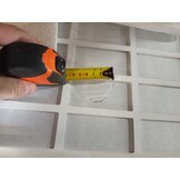 VidaXL Kamerscherm Wit - 68% Korting - Paulowniahout (Retourproduct)