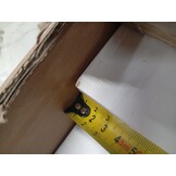 vidaXL Bedlades 4 st. Massief Grenenhout Wit - 64% Korting