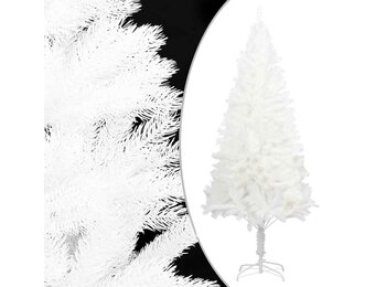 VidaXL Kerstboom wit, 180 cm - 65% korting!