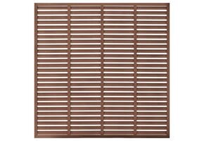 vidaXL Louvre Schutting 180x180 cm HKC Bruin - 59% Korting!