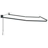 Markies Antraciet 3 x 2,5 m Metaal - 47% Korting!