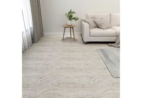 Retourtje: VidaXL PVC Vloerplanken Beige (5,11m²) - Nu 47% Korting!