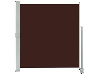 vidaXL Uittrekbaar Tuinscherm (140x300cm, Bruin) - 73% Korting!