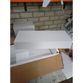 vidaXL Wandschappen met Lade (2 st) - 60cm Wit - 55% Korting!