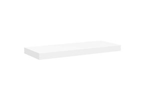 vidaXL Wandschap Zwevend MDF Wit - 60x23,5 cm | Nu 64% Korting!