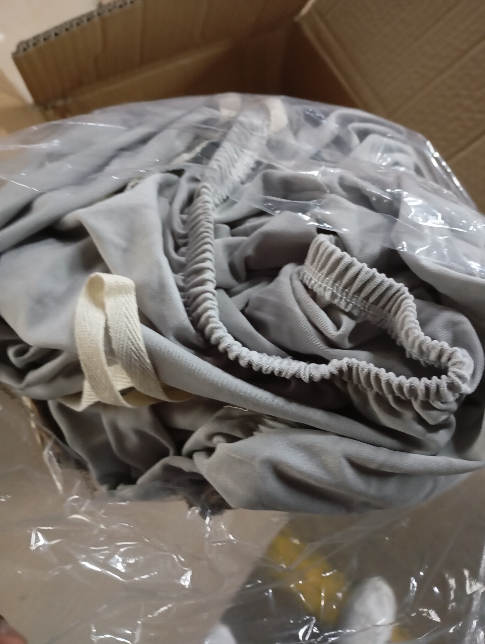 vidaXL Grijze 3-zits Bankhoes Stretch Jersey - 60% Korting!