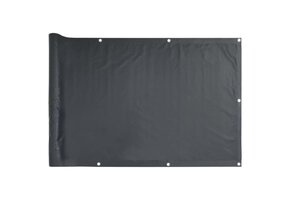 vidaXL Balkonscherm Antraciet 120x600cm - 35% Korting!