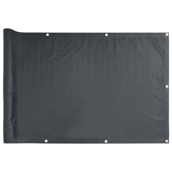 vidaXL Balkonscherm Antraciet 120x600cm - 35% Korting!