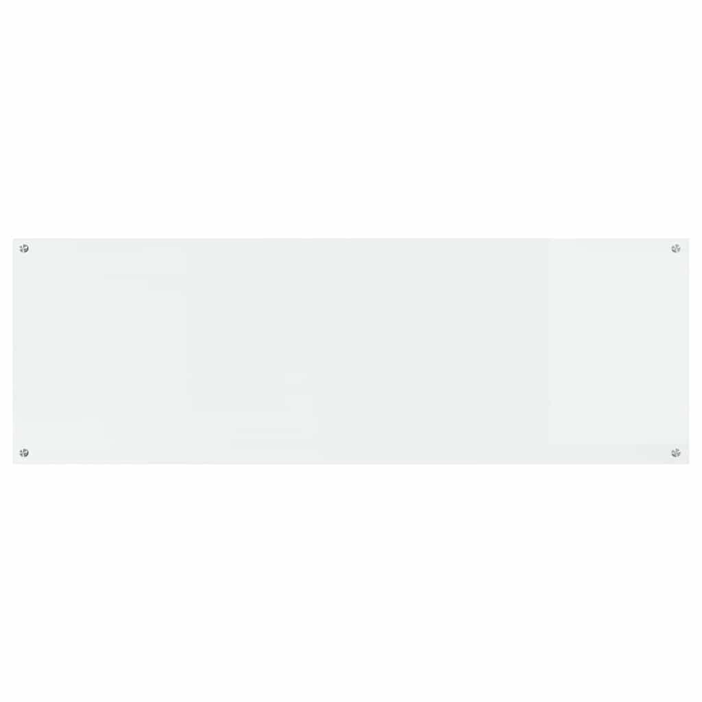 vidaXL Keuken Achterwand Gehard Glas Doorzichtig 120x40cm - 70% Korting!