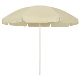 vidaXL Strandparasol 240 cm Zandgeel - 43% Korting!