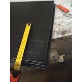 vidaXL Plantenbak Zwart 120x40x40 cm Koudgewalst Staal - 55% Korting