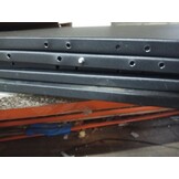 vidaXL Plantenbak Zwart 120x40x40 cm Koudgewalst Staal - 55% Korting