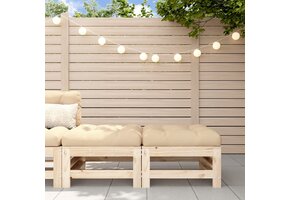 vidaXL Tuinvoetenbanken met Kussens (2 st) - 53% Korting!