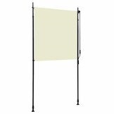 vidaXL Rolgordijn Buiten 120x270cm Crème - 52% Korting!