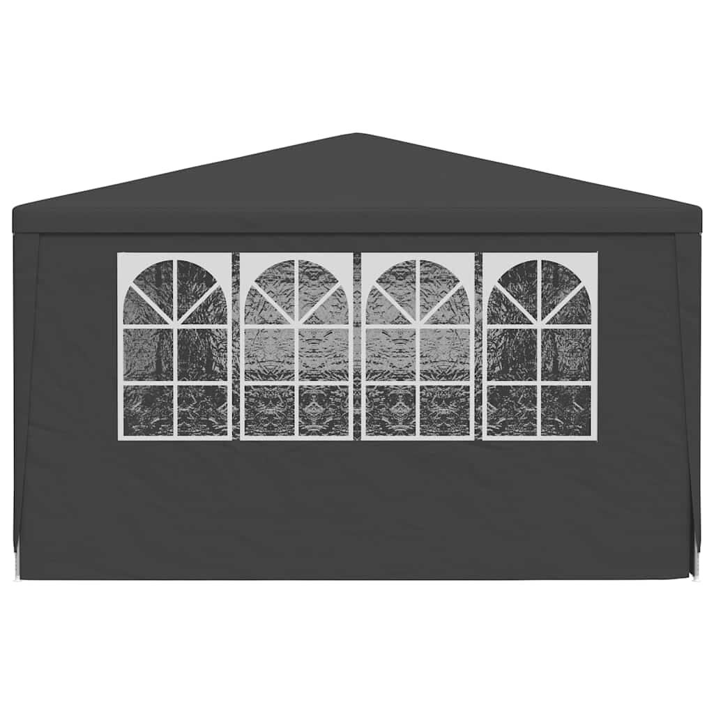vidaXL Partytent met Zijwanden - 4x9m Antraciet - 60% Korting!