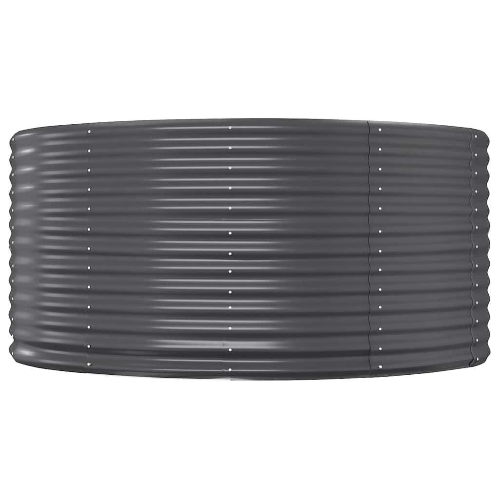 VidaXL Plantenbak Staal Antraciet 140x140x68 cm | 35% Korting