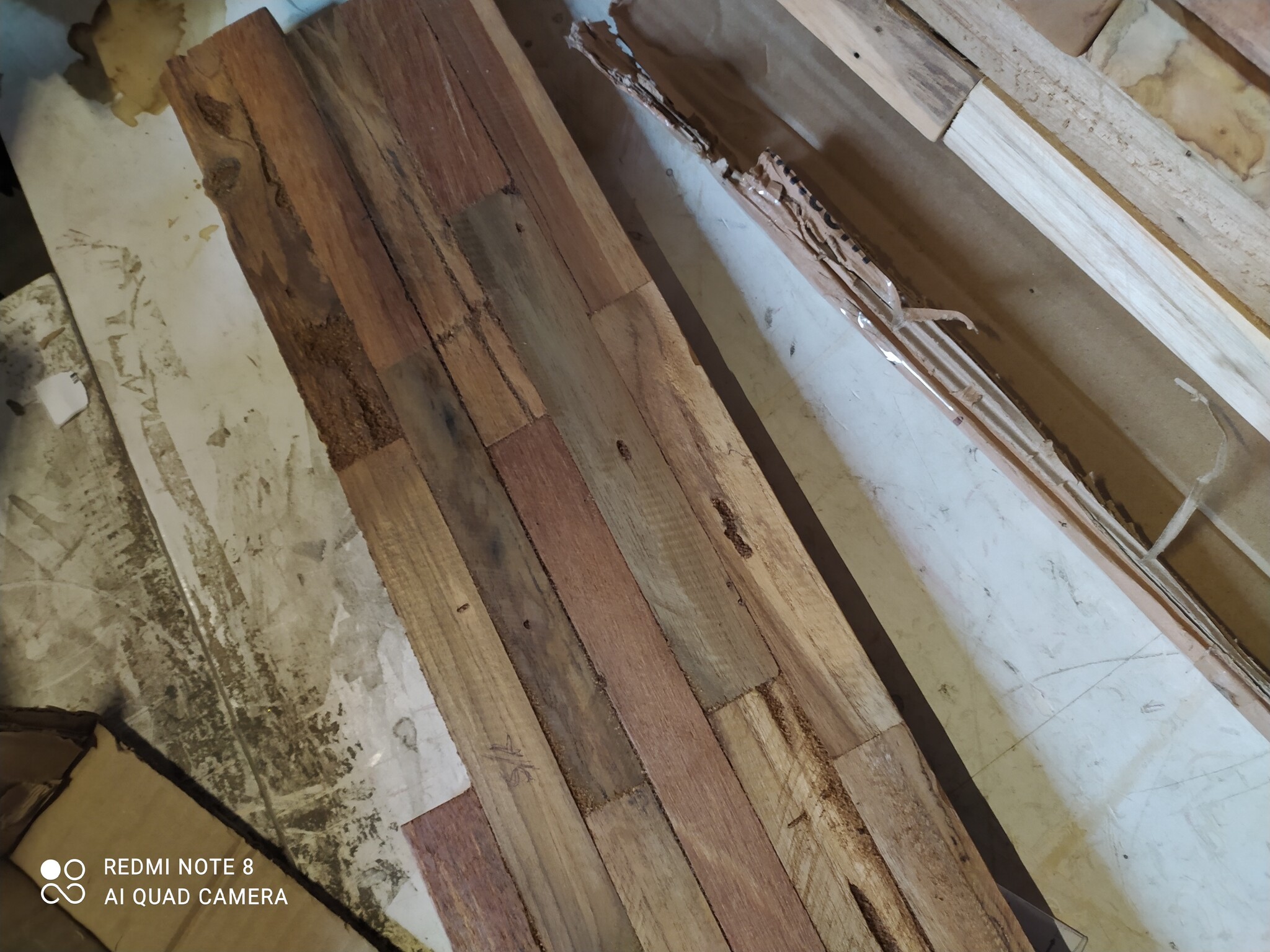 vidaXL Wandpanelen Teakhout 10 stuks - 60% Korting