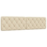 vidaXL Hoofdbordkussen Crème 200cm - Nu 35% Korting!